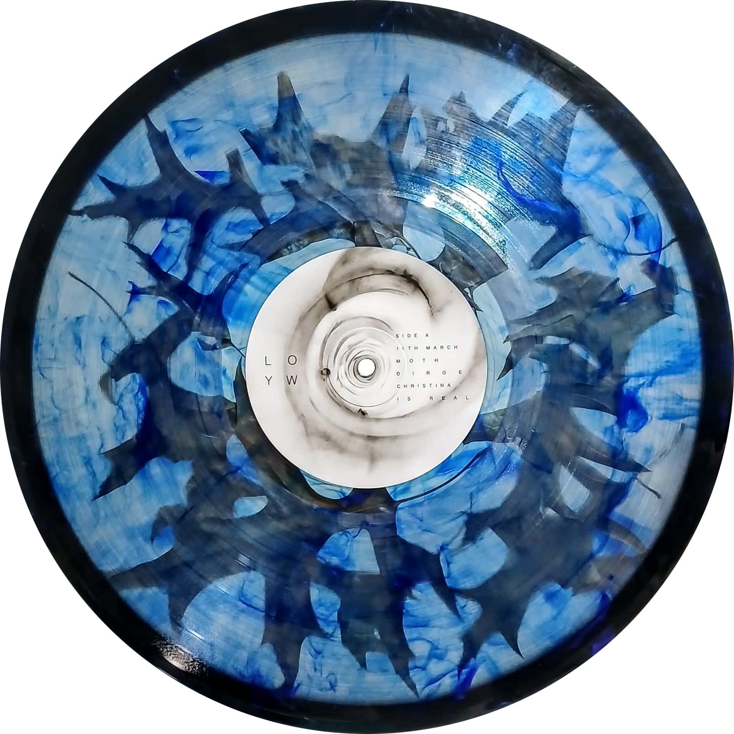 Look Outside Your Window - Vinyl (Leaf-Filled Blue Transparent)